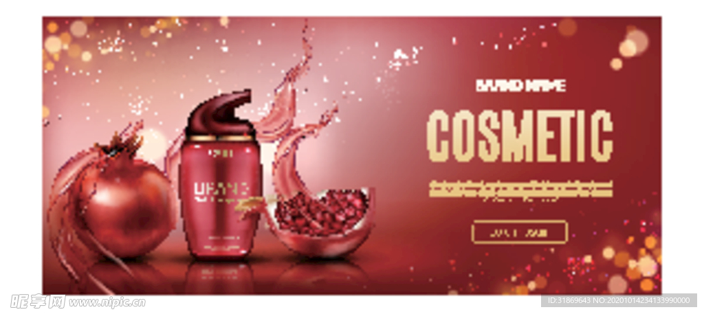 化妆品 护肤品 香水 美容广告