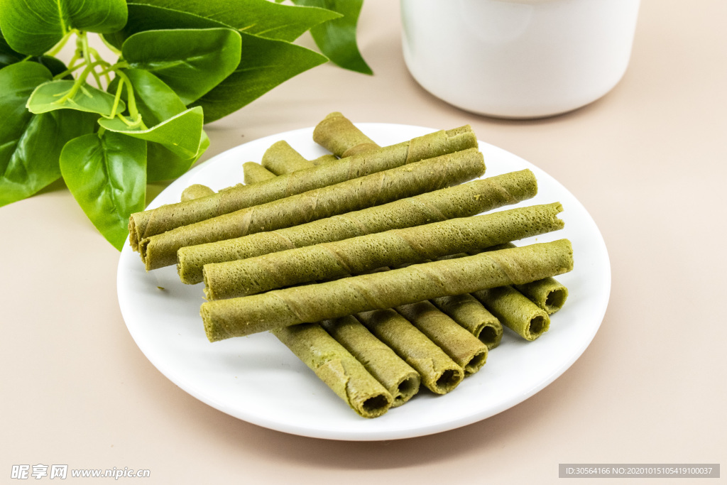 饼干零食休闲背景海报素材