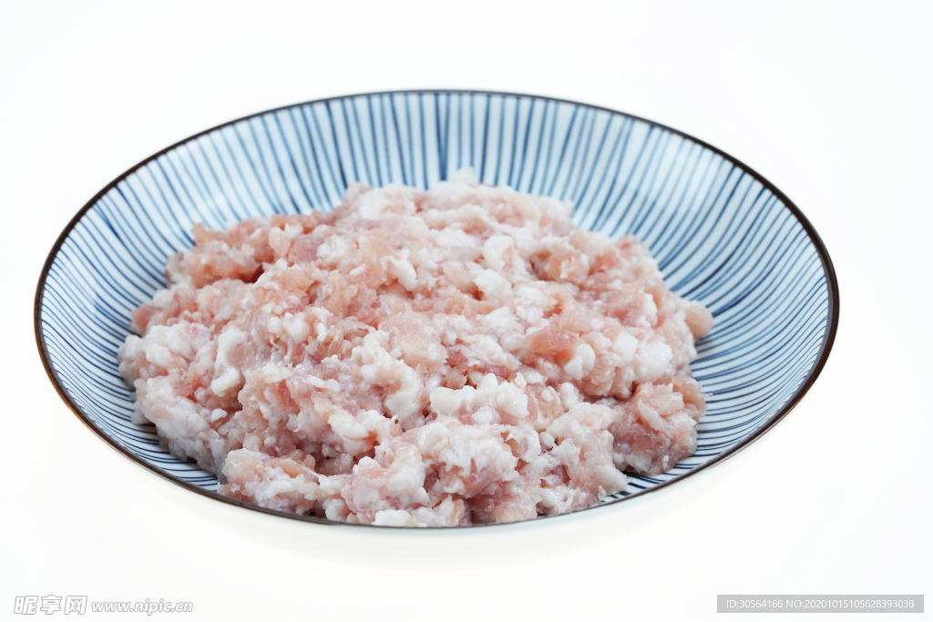 猪肉馅美食食材背景海报素材