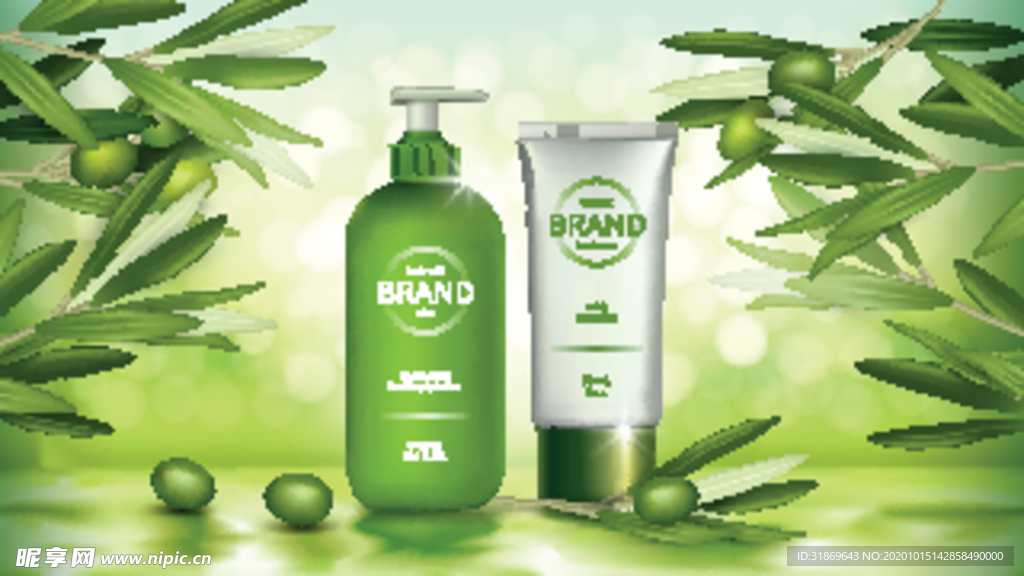 化妆品 护肤品 香水 美容广告