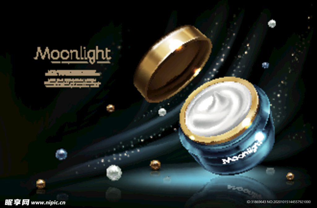 化妆品 护肤品 香水 美容广告