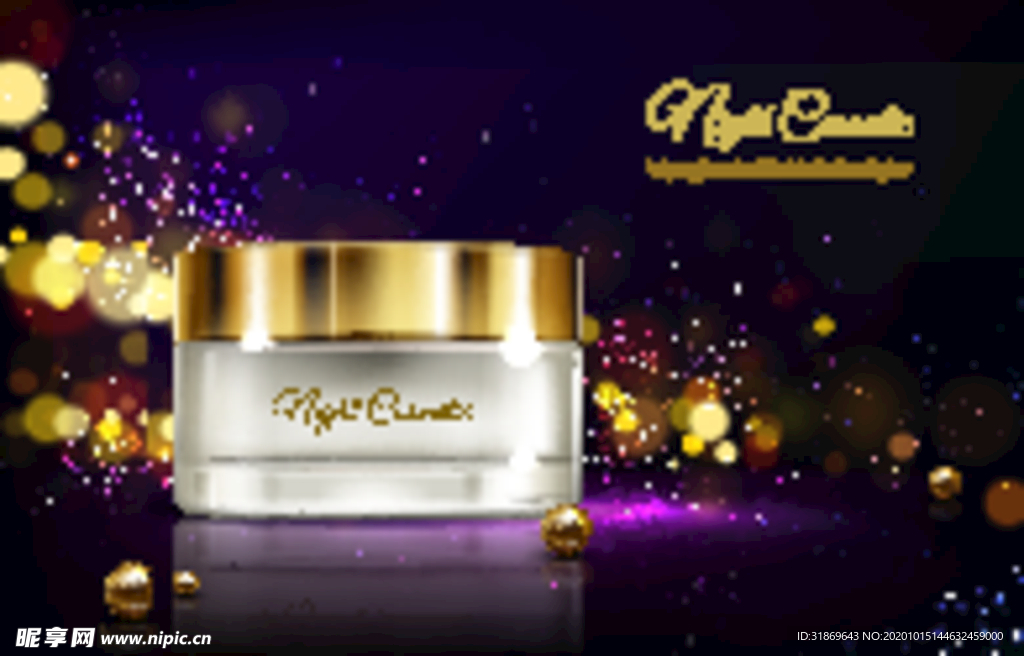 化妆品 护肤品 香水 美容广告