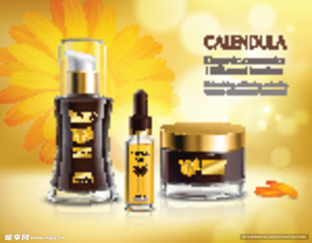 化妆品 护肤品 香水 美容广告