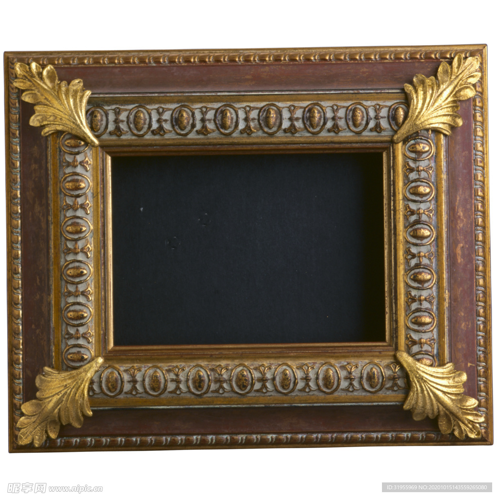 金色金属相框