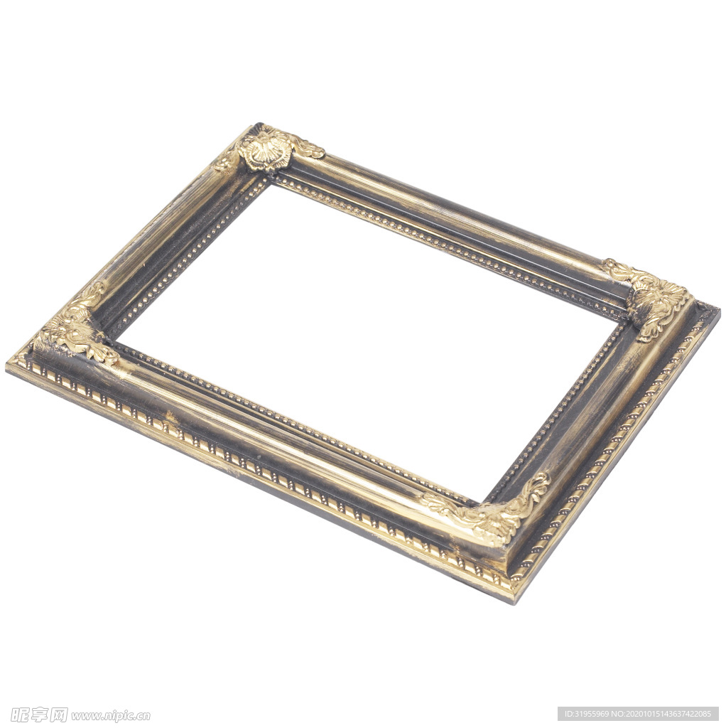 金色金属相框