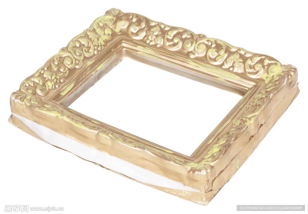 金属金色相框