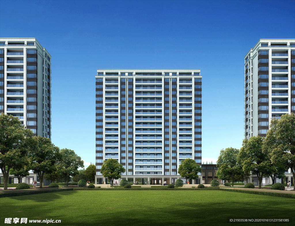 小区园林景观效果图