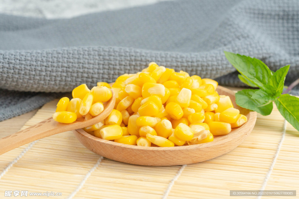 玉米配菜食材背景海报素材