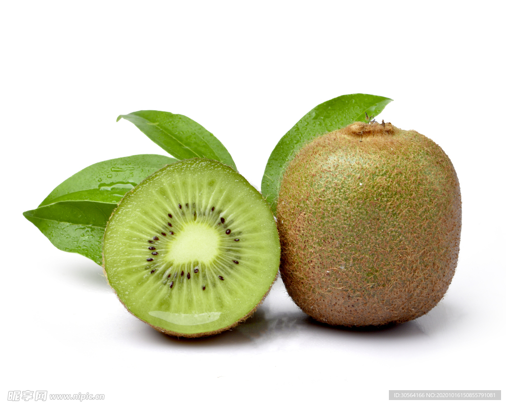 猕猴桃水果果实背景海报素材
