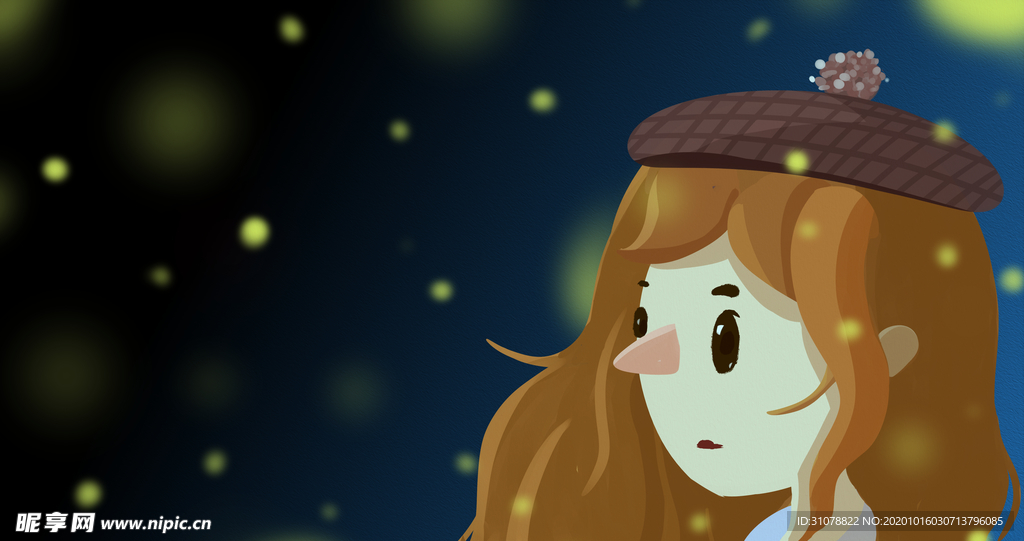 创意卡通插画图案