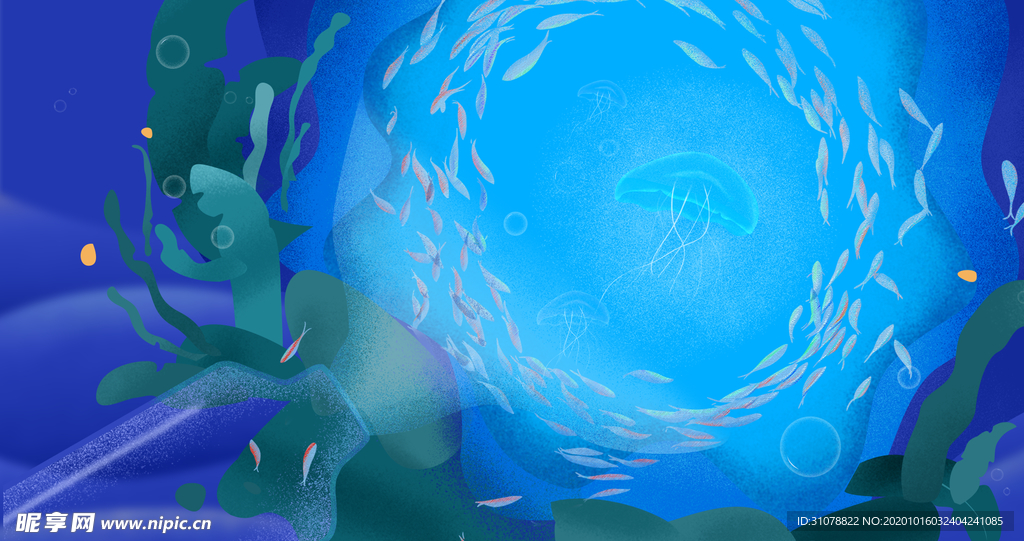 创意卡通插画图案