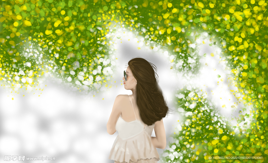 创意卡通插画图案