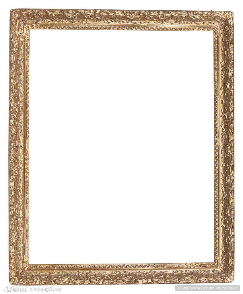 金属金色相框