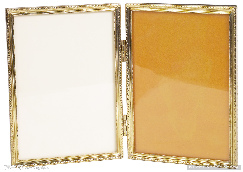 金属金色相框