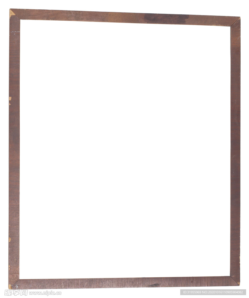 棕色木制相框
