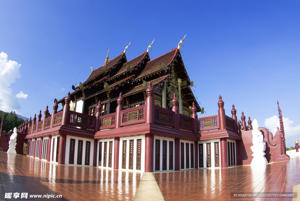 东南亚建筑旅游旅行背景海报素材