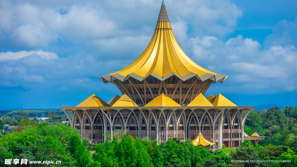 东南亚建筑旅游旅行背景海报素材