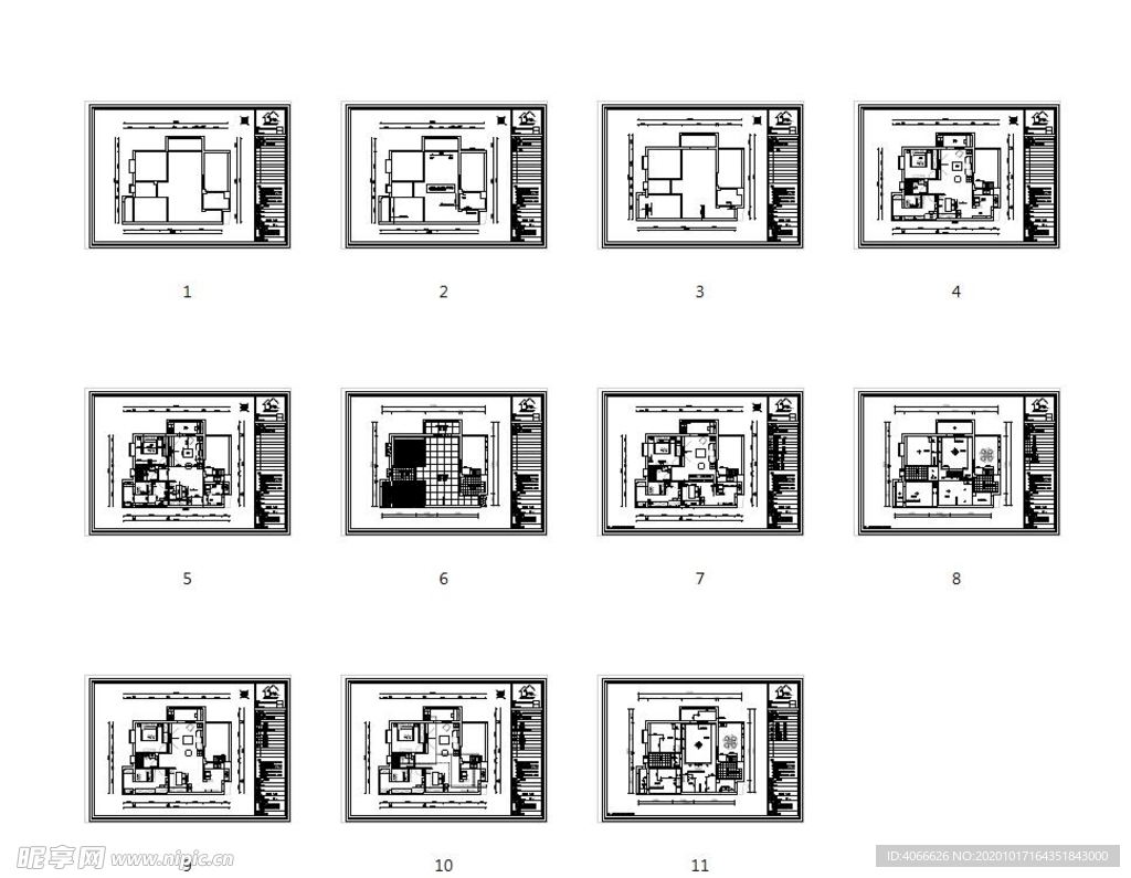 厦门房子装修CAD