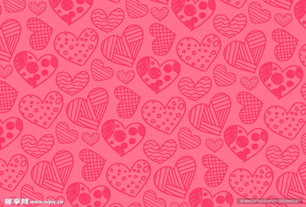 爱心背景