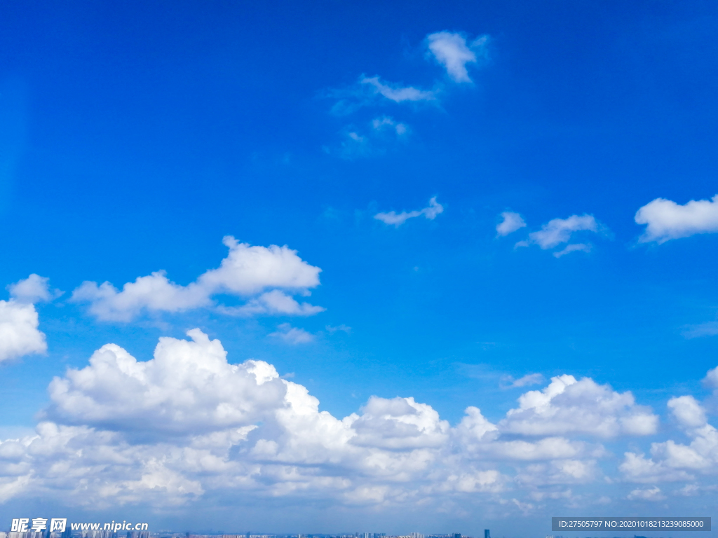 蓝天白云