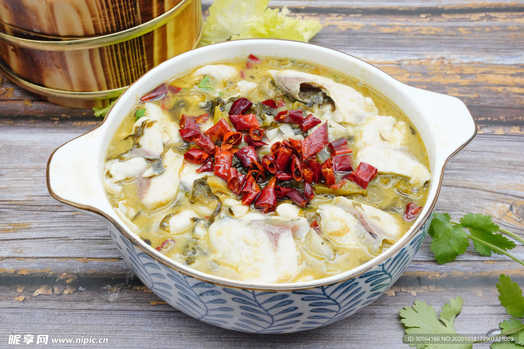 酸菜鱼美食零食背景海报素材