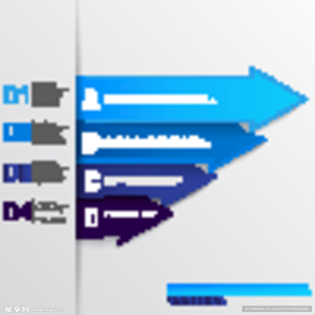 信息图模板 流程