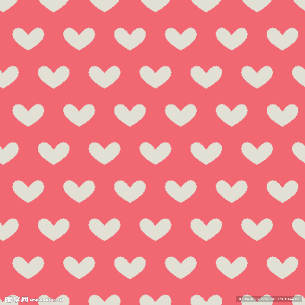 无缝爱心底纹