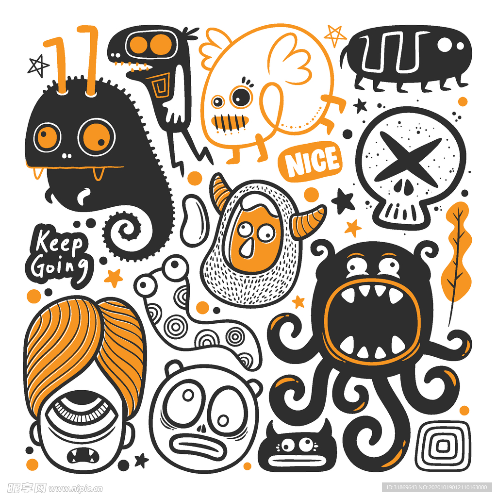 万圣节 鬼怪 蝙蝠