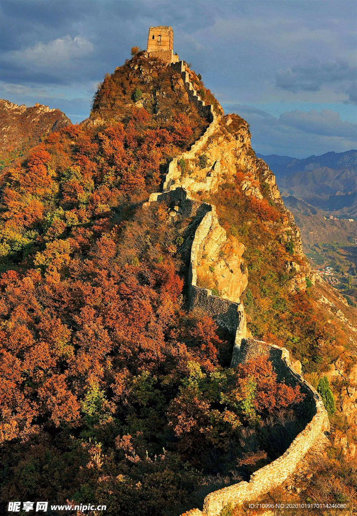 金山岭长城之秋