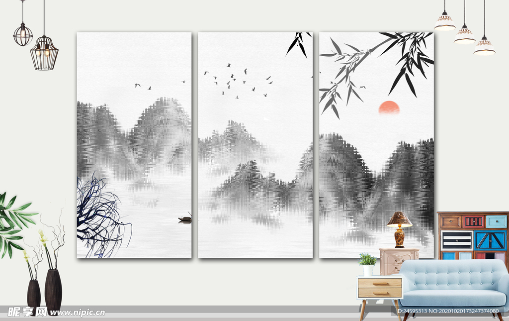 山水画