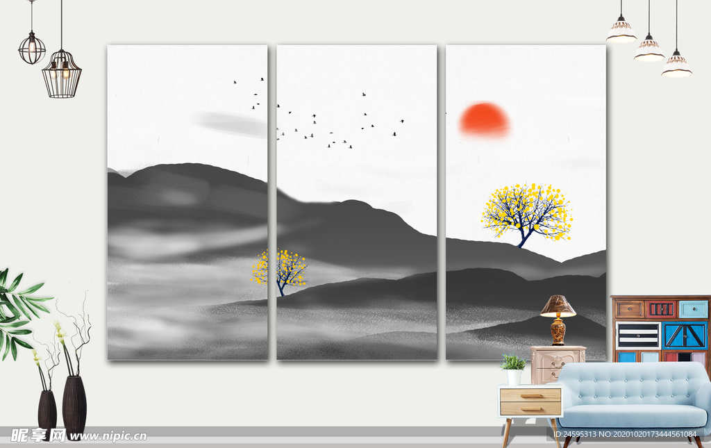 山水画