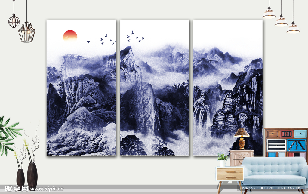 山水画