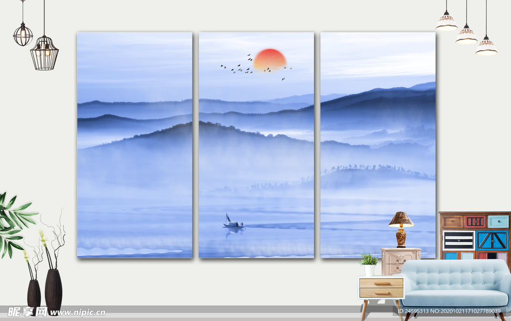 山水画