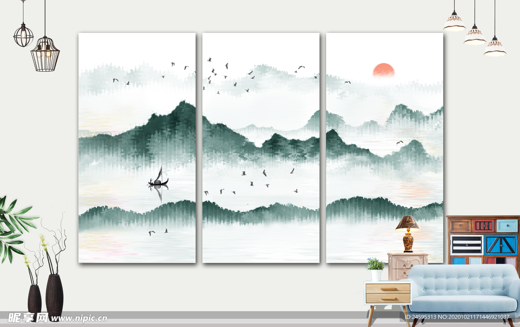 山水画
