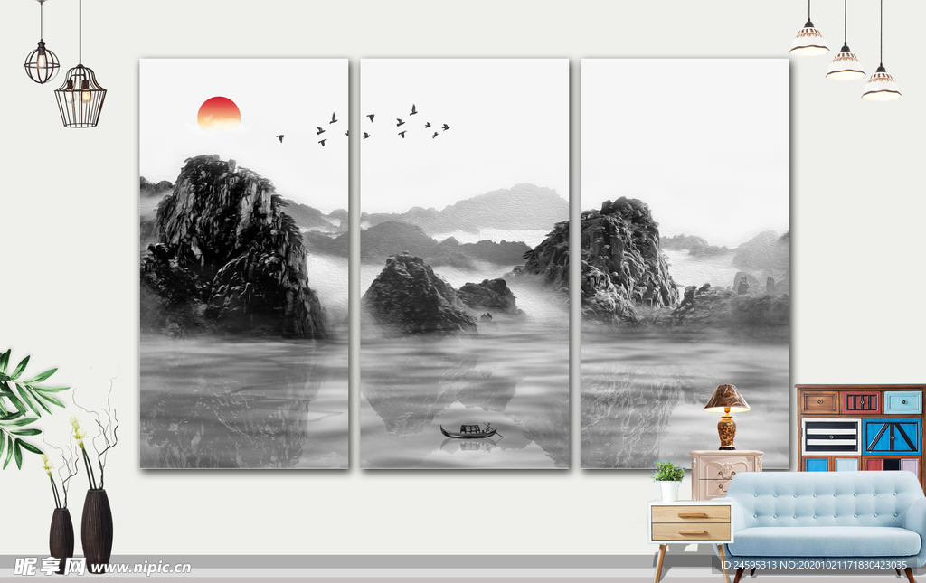 山水画