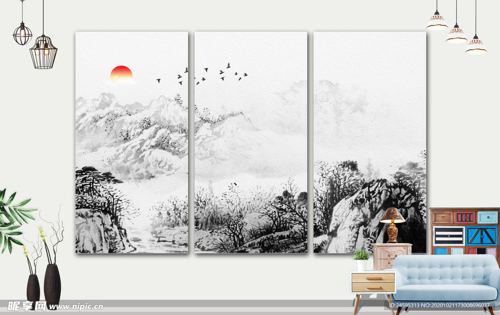 山水画