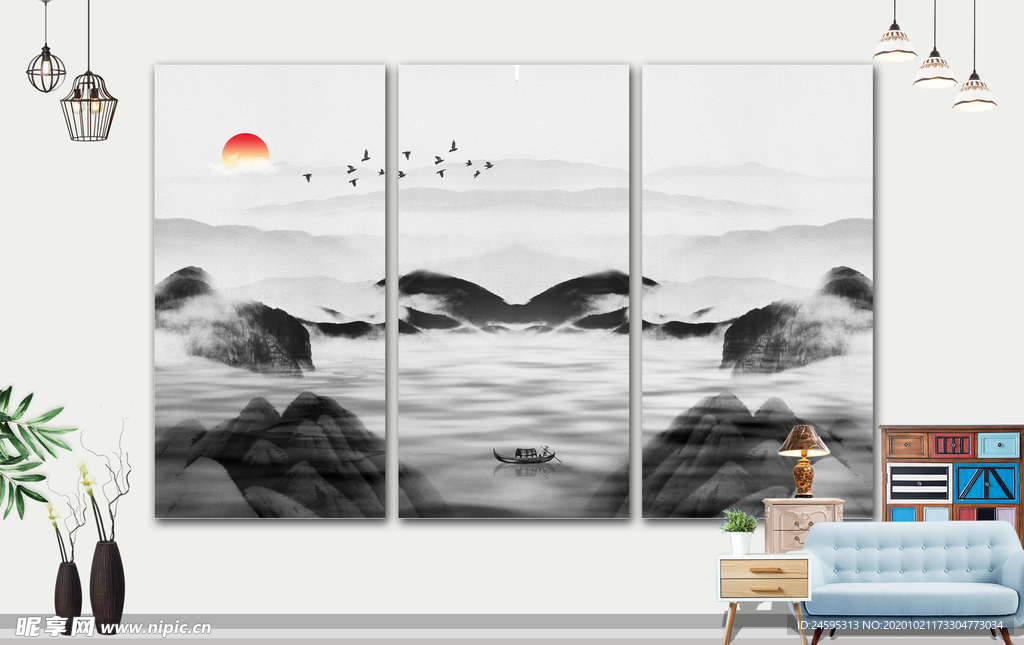 山水画