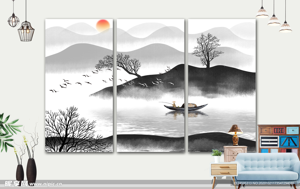 山水画