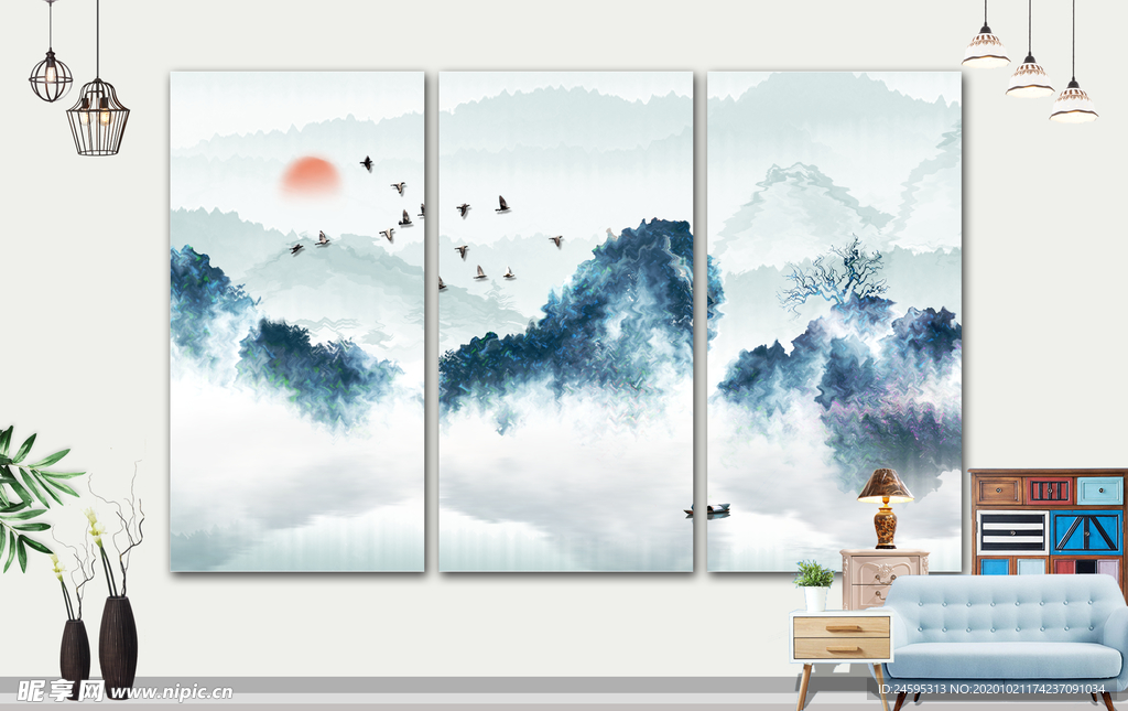 山水画