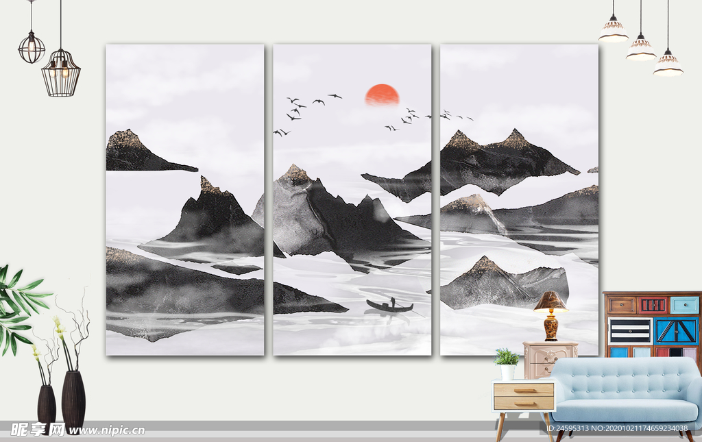 山水画