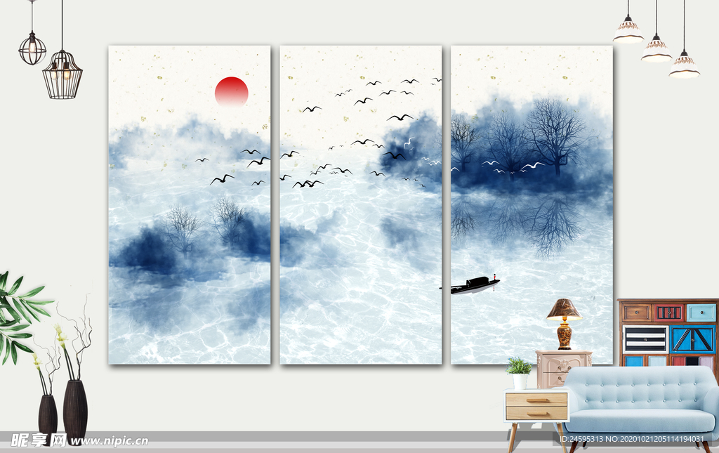 山水画