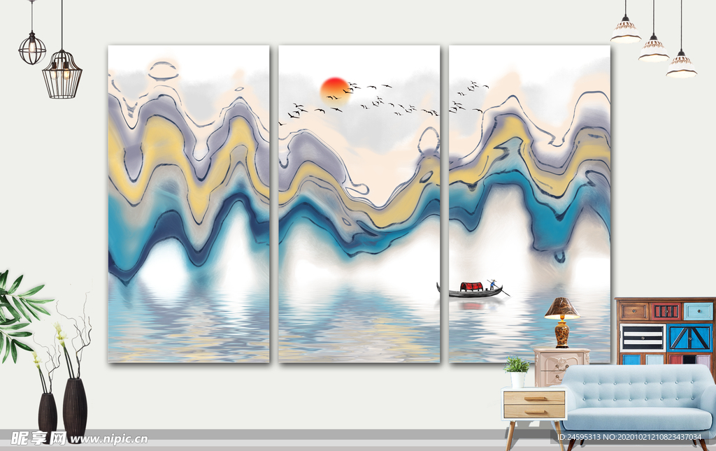 山水画