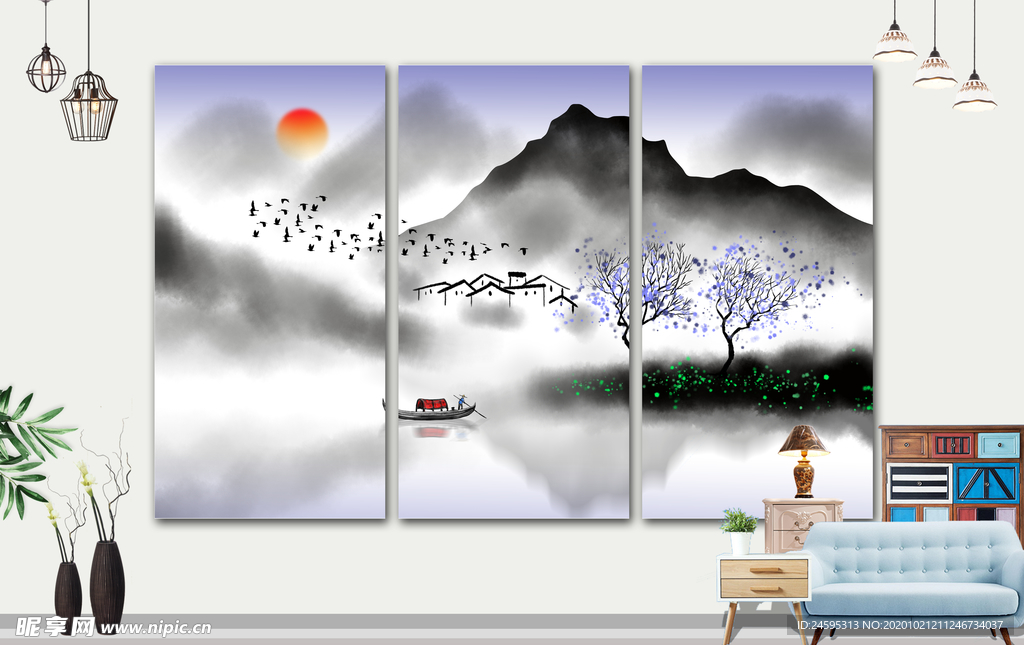 山水画