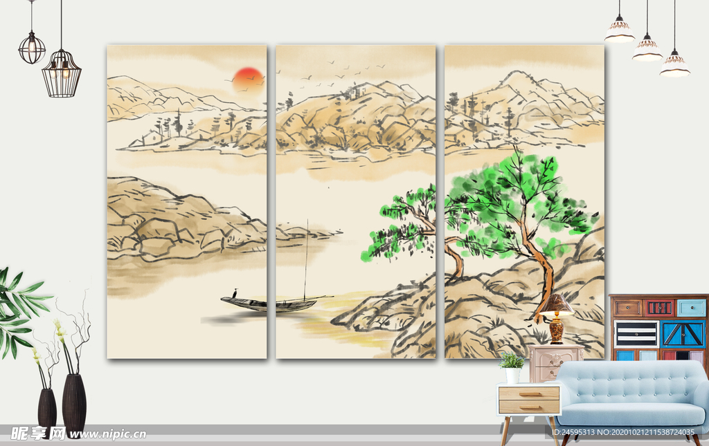 山水画