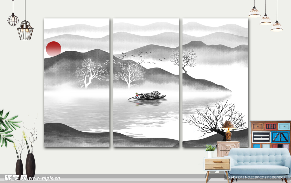 山水画