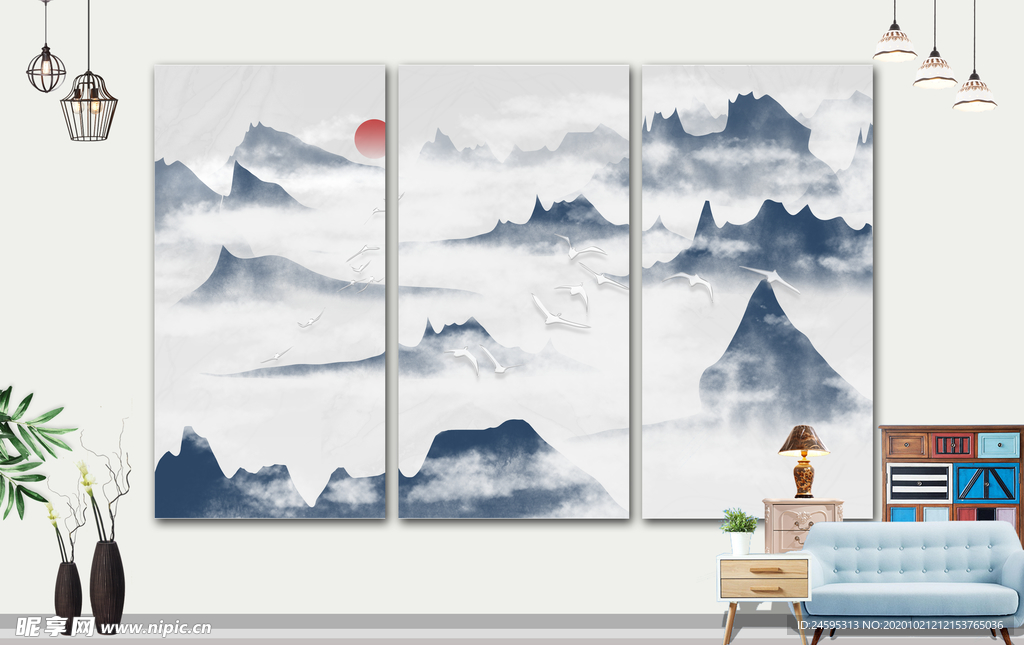 山水画