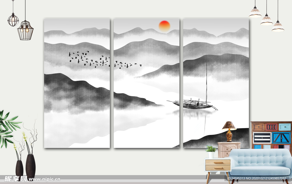 山水画