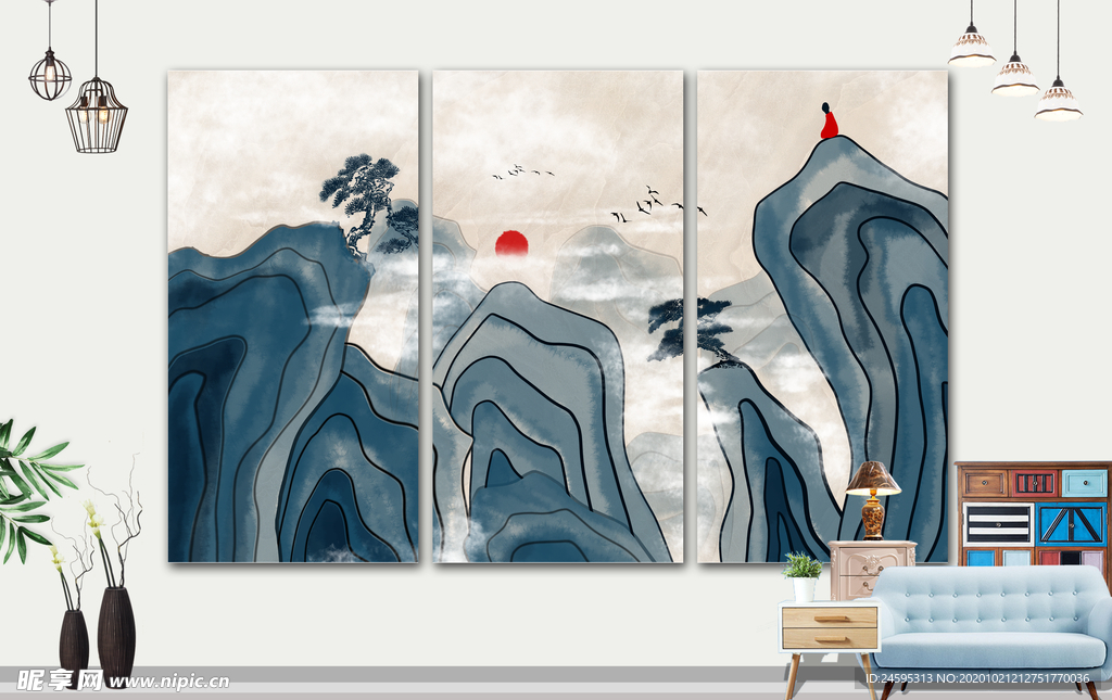 山水画
