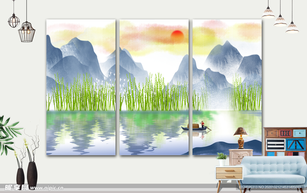 山水画