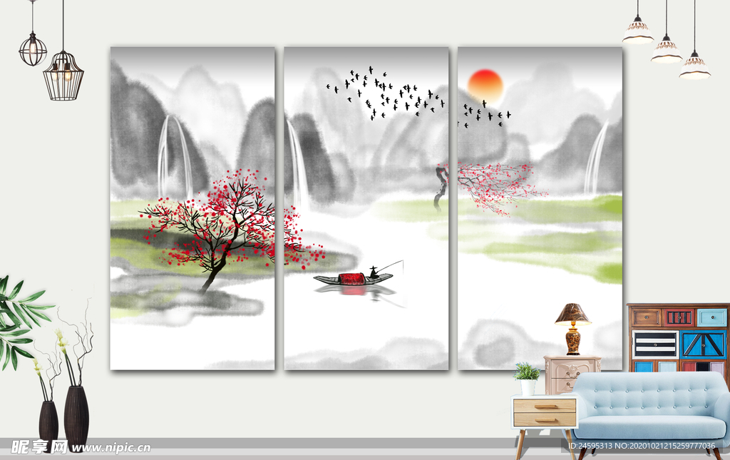 山水画